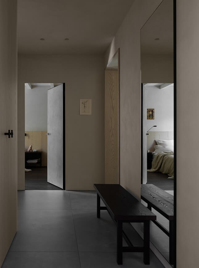 Квартира в духе бельгийского минимализма